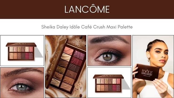 Lancome LC Lash Idole Cafe Crush Maxi Palette (เคาเตอร์ 3,500฿)