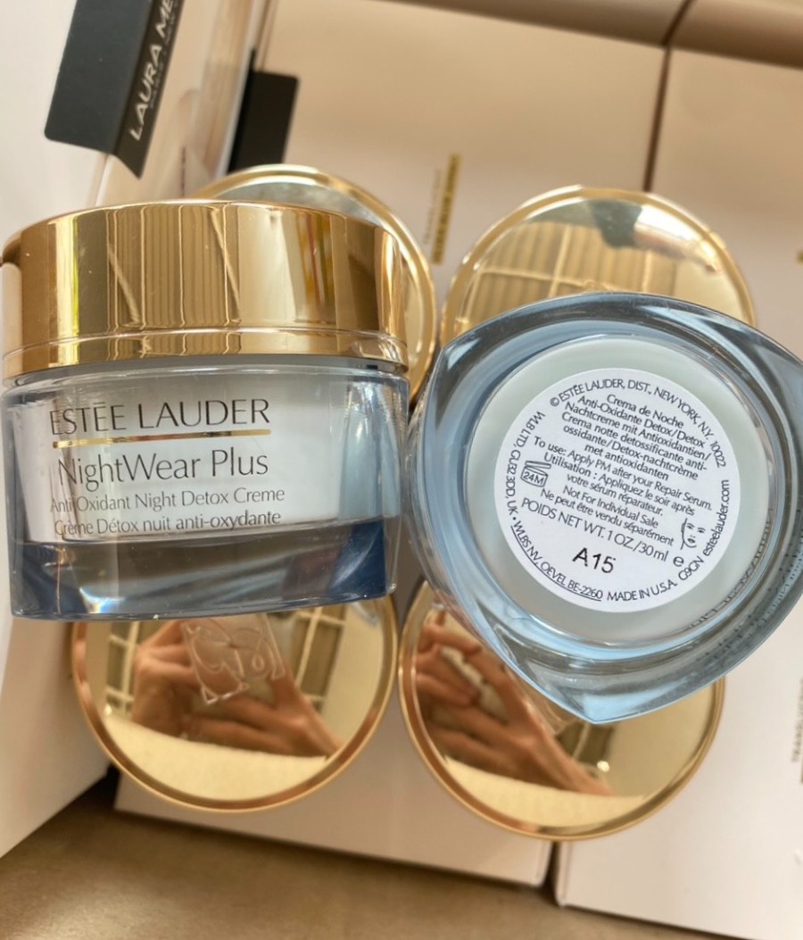 NoBox ไม่มีกล่อง - Estee Lauder NightWear Plus Anti-Oxidant Night Detox Cream 30ml.