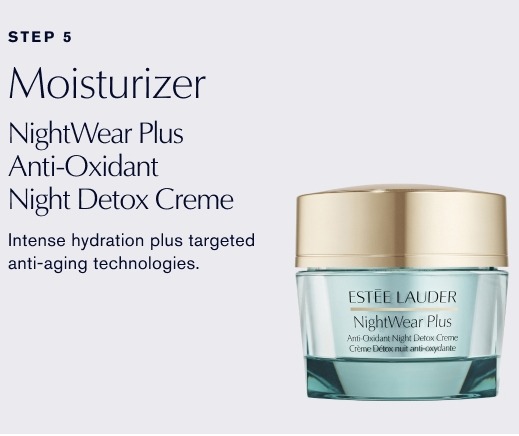 NoBox ไม่มีกล่อง - Estee Lauder NightWear Plus Anti-Oxidant Night Detox Cream 30ml.