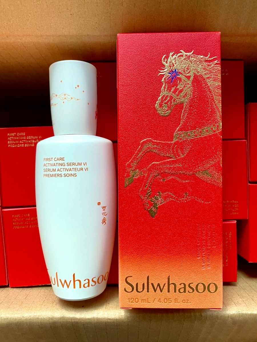 Sulwhasoo เซรั่มบำรุงผิวหน้า First Care Activating Serum VI ขนาด 120ml. Lunar New Year Limited Edition (เคาเตอร์ 5,000฿)