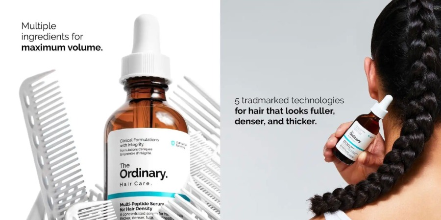 The Ordinary Multi-Peptide Serum For Hair Density 60ml.