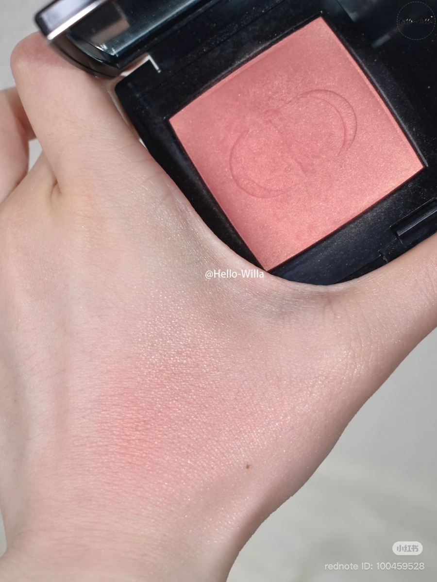ป้าย/King Dior Forever Rouge Blush 6.7g #219 Rose Montaigne - Shimmer (เคาเตอร์ 2,200฿)
