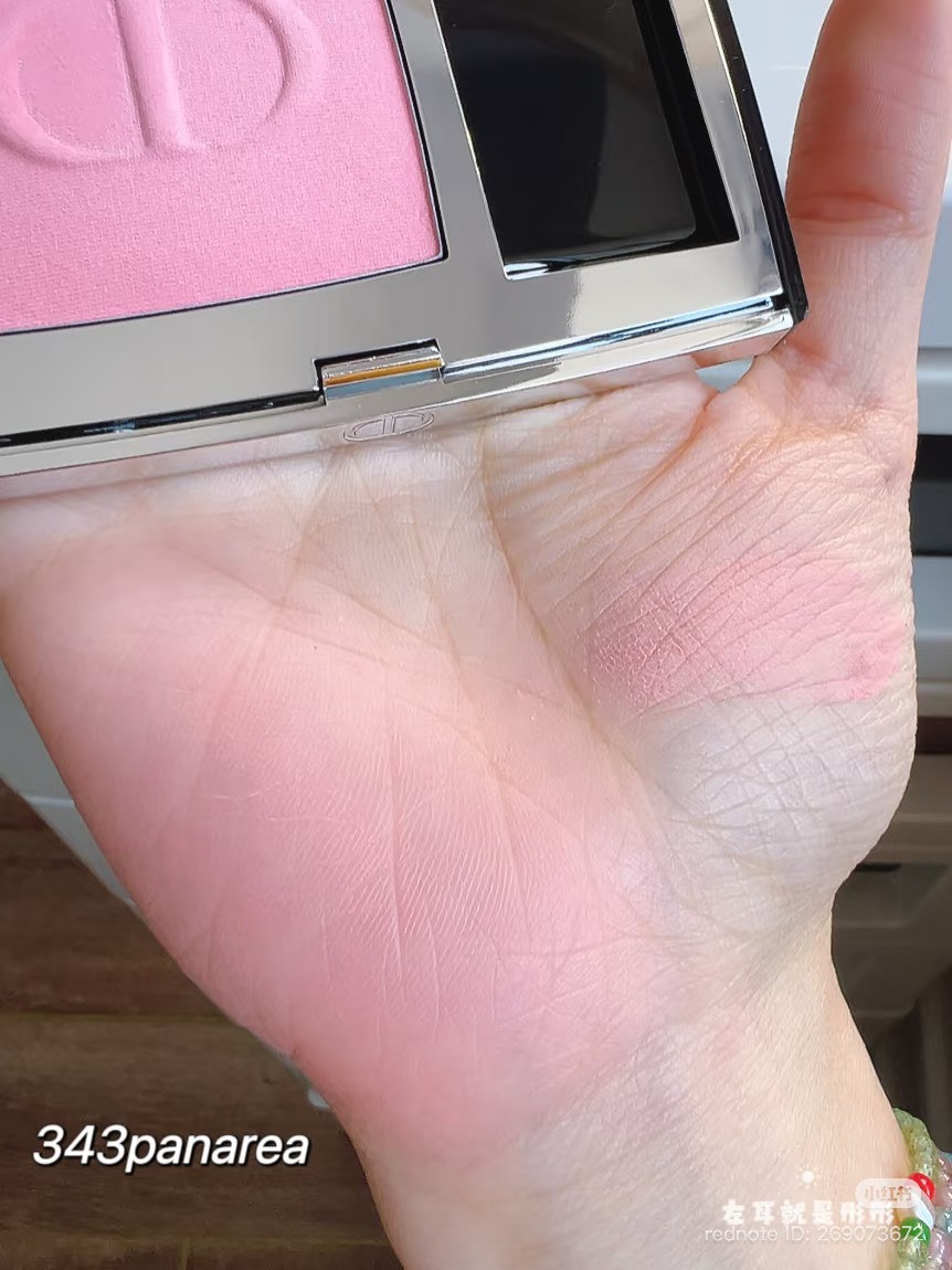 ป้าย/King Dior Forever Rouge Blush 6.7g #343 Panareaa - Satin (เคาเตอร์ 2,200฿)