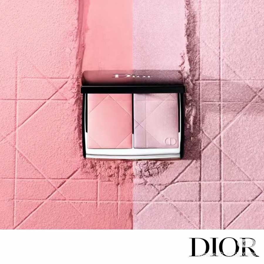 ป้าย/King Dior Rouge Blush Colour & Glow Duo 8g. #287 (เคาเตอร์ 2,400฿)