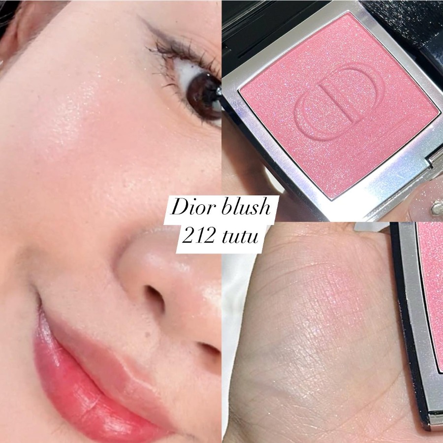 ป้าย/King Dior Forever Rouge Blush 6.7g #212 TuTu (เคาเตอร์ 2,200฿)