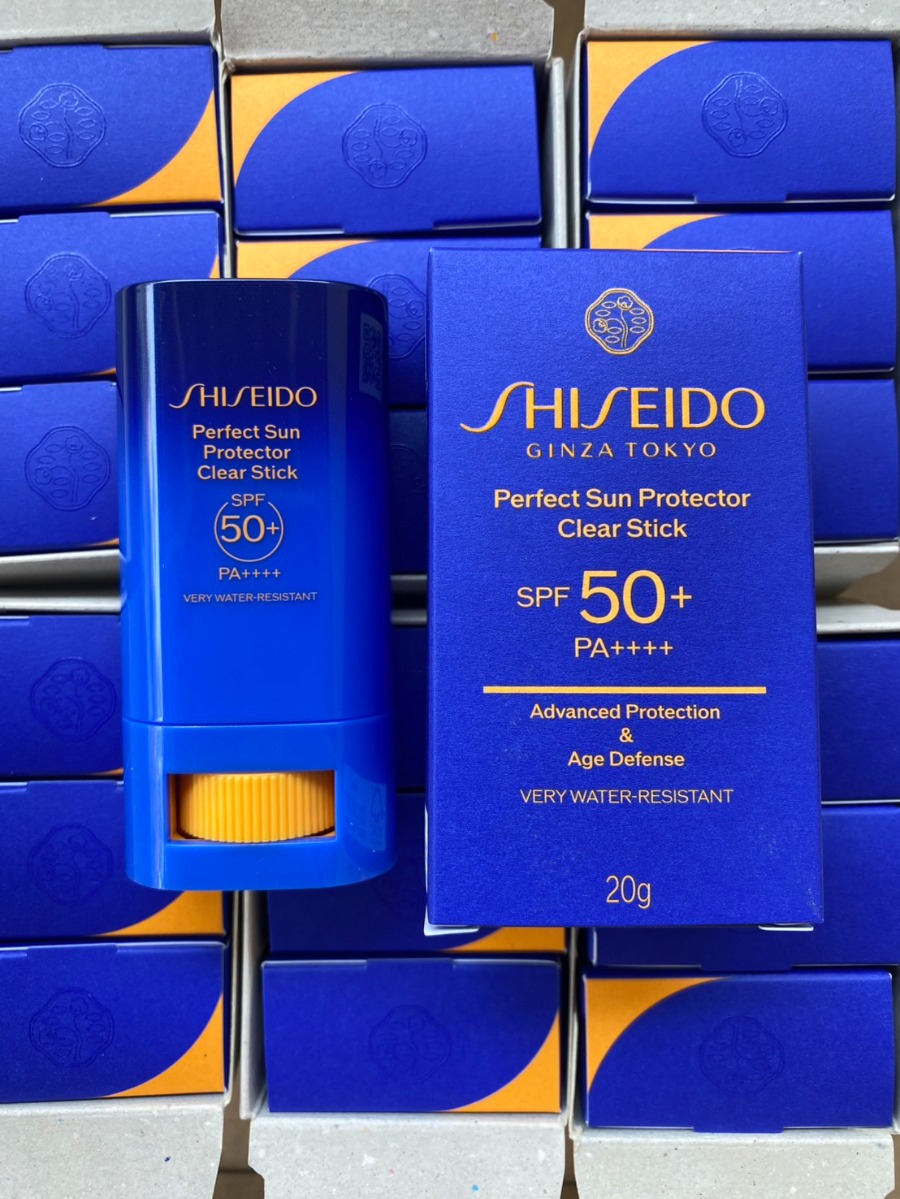 Shiseido Perfect Sun Protector Clear Stick SPF50+ PA++++ ขนาด 20g. (เคาเตอร์ 1,050฿)