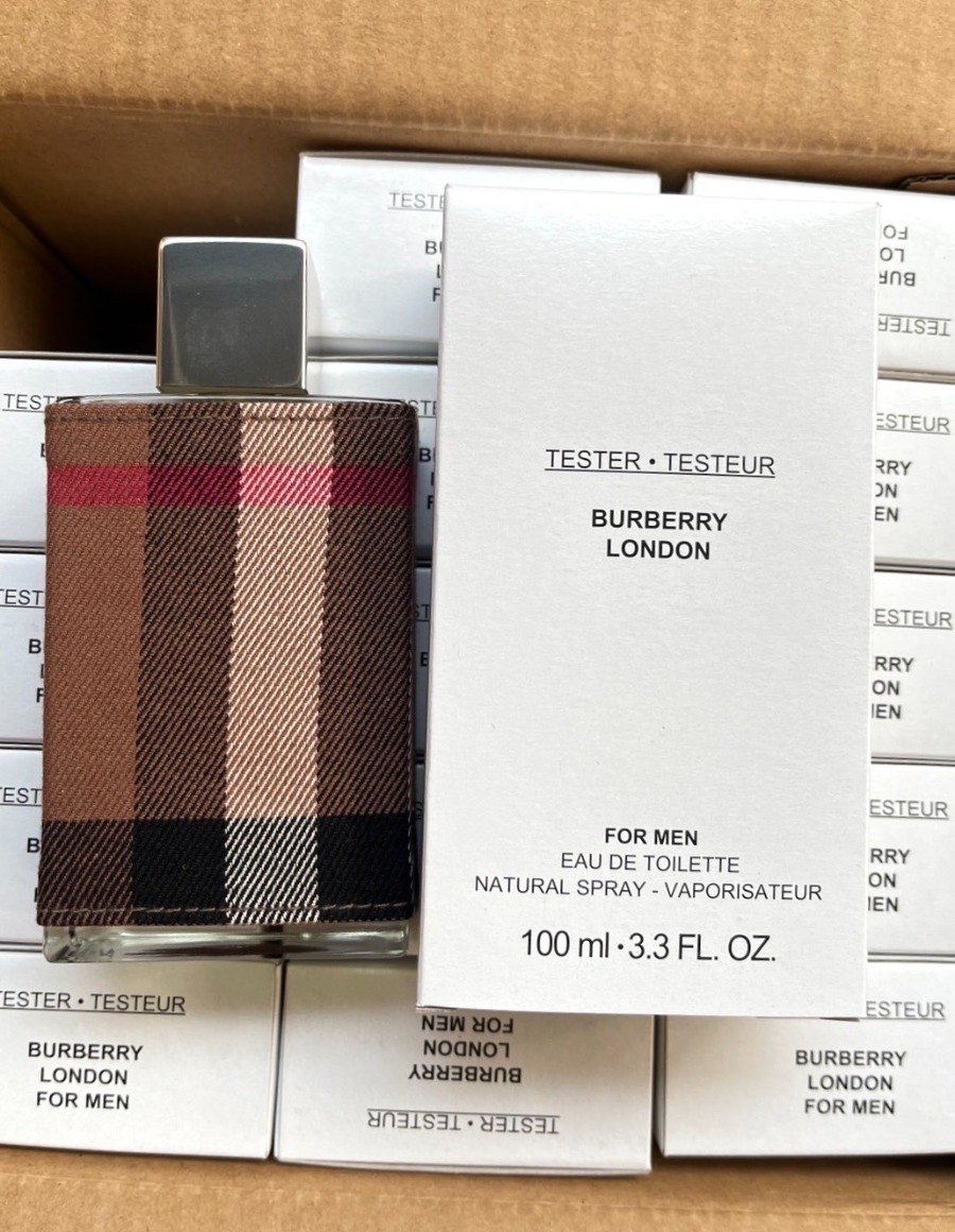 กล่องเทสเตอร์- Burberry London Men Eau de Toilette 100ml. (เคาเตอร์ 4,600฿)