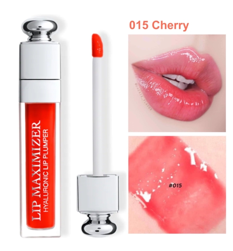 ไม่มีกล่อง - Christian Dior Dior Lip Maximizer 6ml. #015 Cherry (เคาเตอร์ 1,600฿)