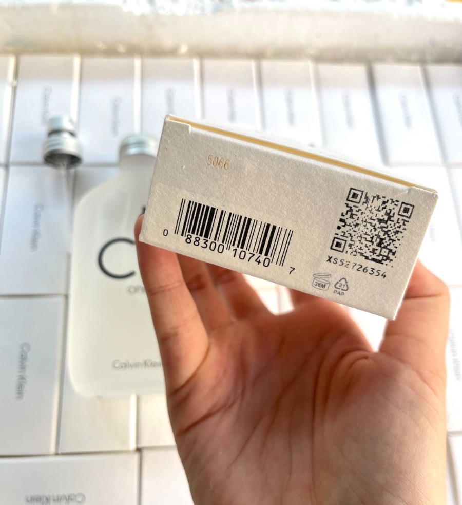 Calvin Klein CK One Eau De Toilette 100ml. (เคาเตอร์ 3,180฿)