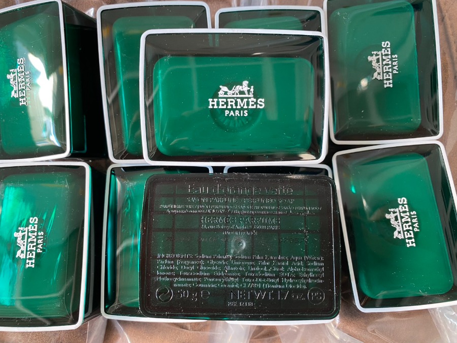 Hermes Paris Eau D 'Orange Verte Soap Bar 50g.