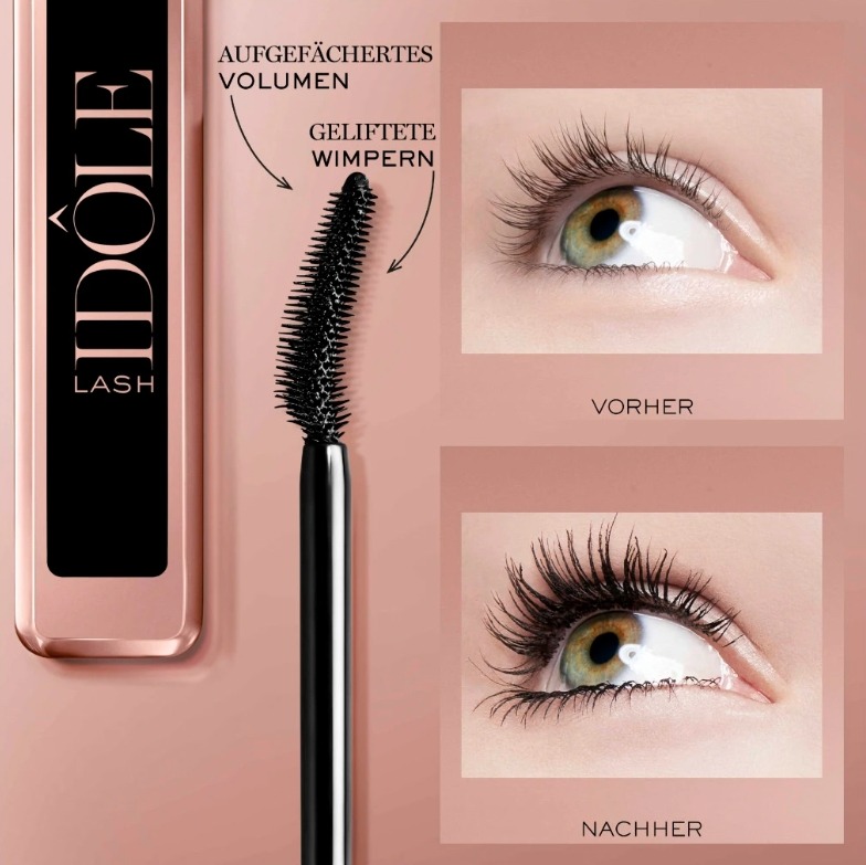 NoBox ไม่มีกล่อง แกะจากกิ้ฟเซตมาแยกขาย - Lancome มาสคาร่า Lash Idole Mascara 8ml. (เคาเตอร์ 1,700฿)