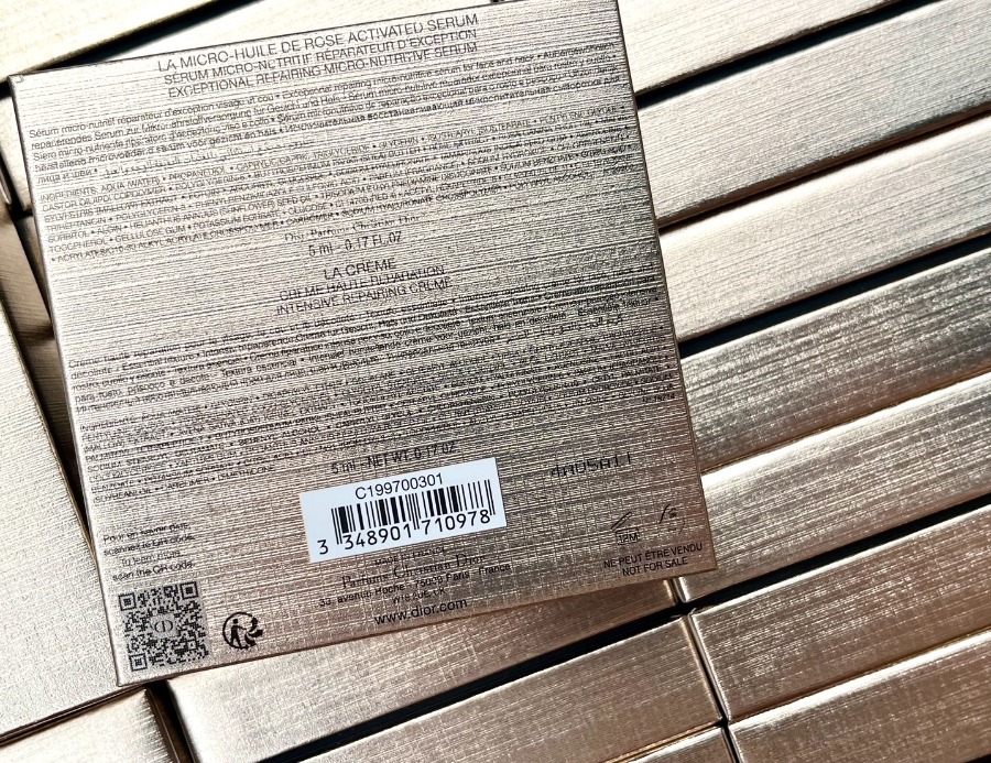 กล่องทอง Dior Prestige Set 2 items