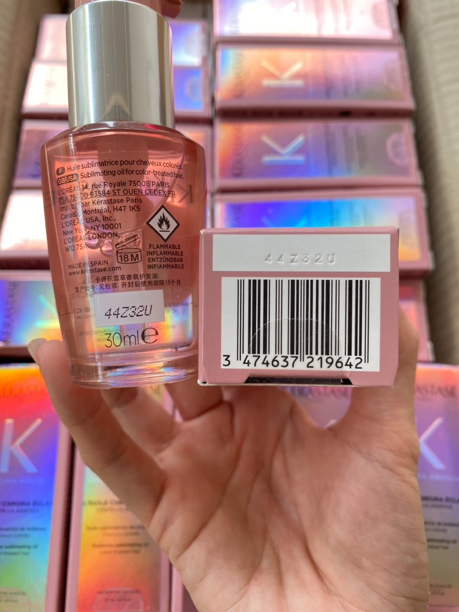 Kerastase Chroma Absolu Color Preserving Refillable Hair Oil 30ml.