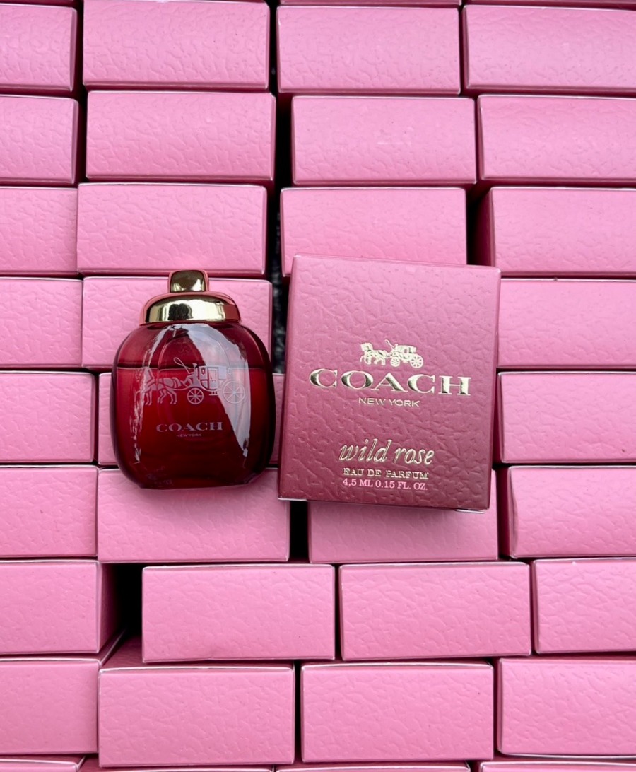 แบบแต้ม Coach New York Wild Rose EDP ขนาด 4.5ml.  
