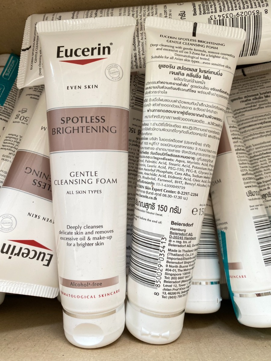 Eucerin Spotless Brightening Gentle Cleansing Foam 150ml.