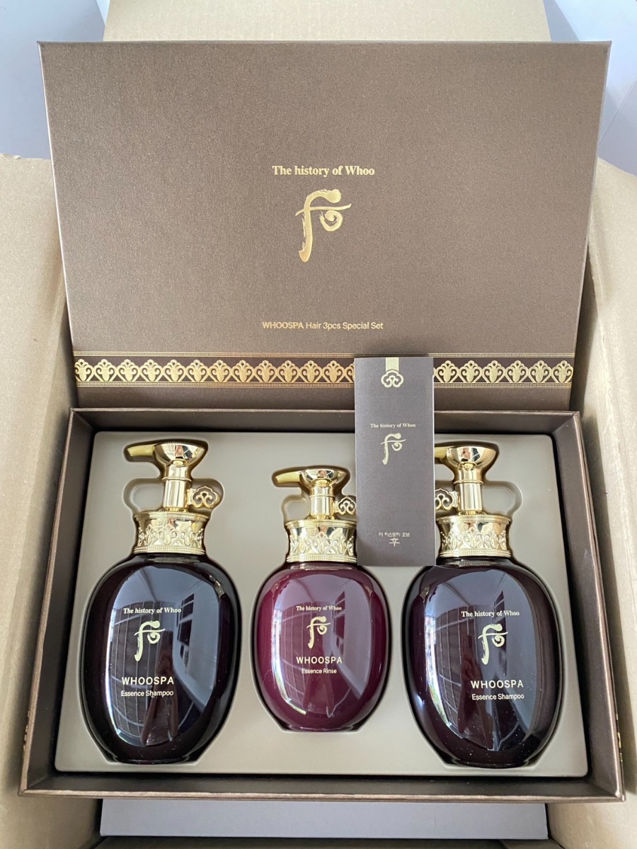 The History Of Whoo Whoospa Hair 3pcs Special Set (เคาเตอร์ 2,690฿)