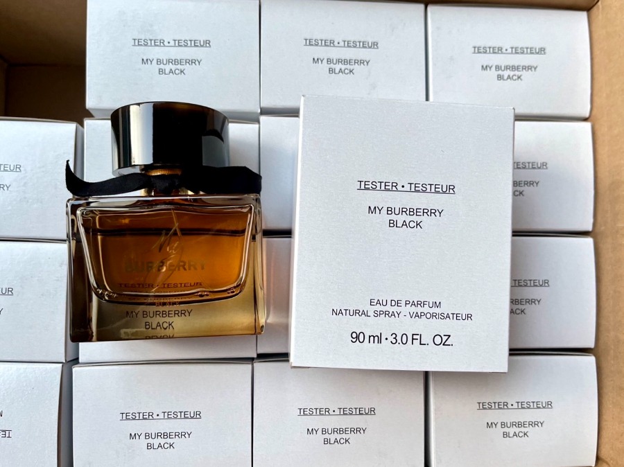 กล่องเทสเตอร์ - Burberry My Burberry Black EDP 90ml. (เคาเตอร์ 6,970฿)