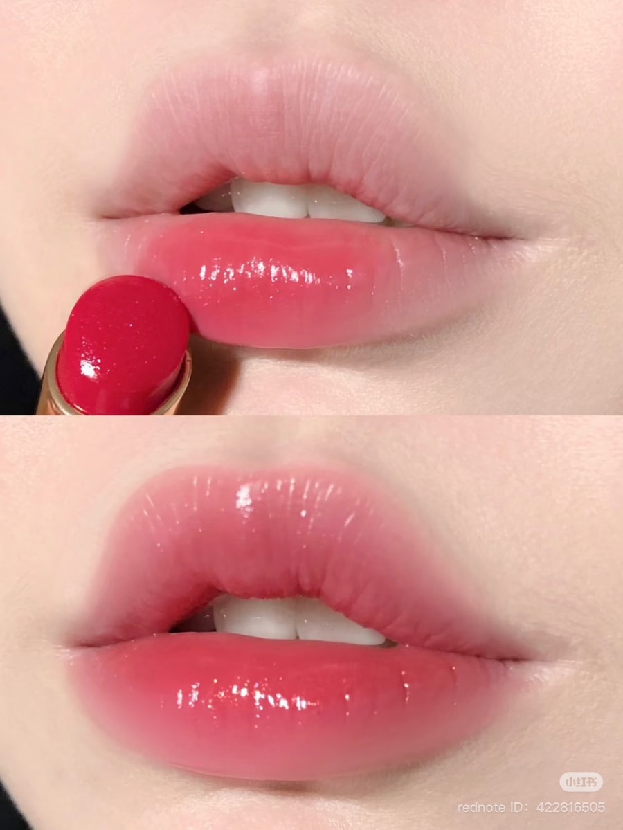 ตลับชมพู Estee Lauder Pure Color Revitalizing Crystal Balm ขนาดทดลอง 1.6g. #004 Caring Crystal