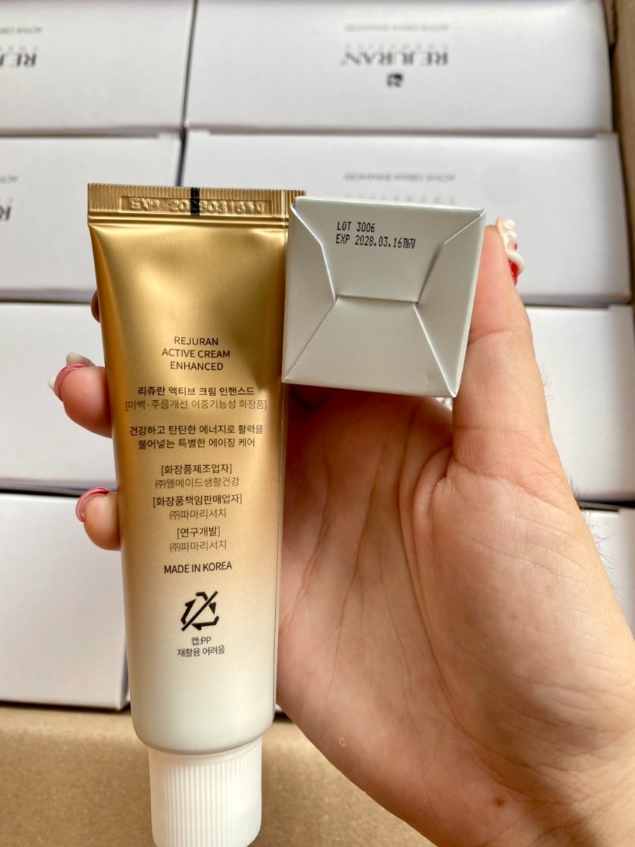 หลอด/ทอง Rejuran Healer Turnover Active Cream 50ml.