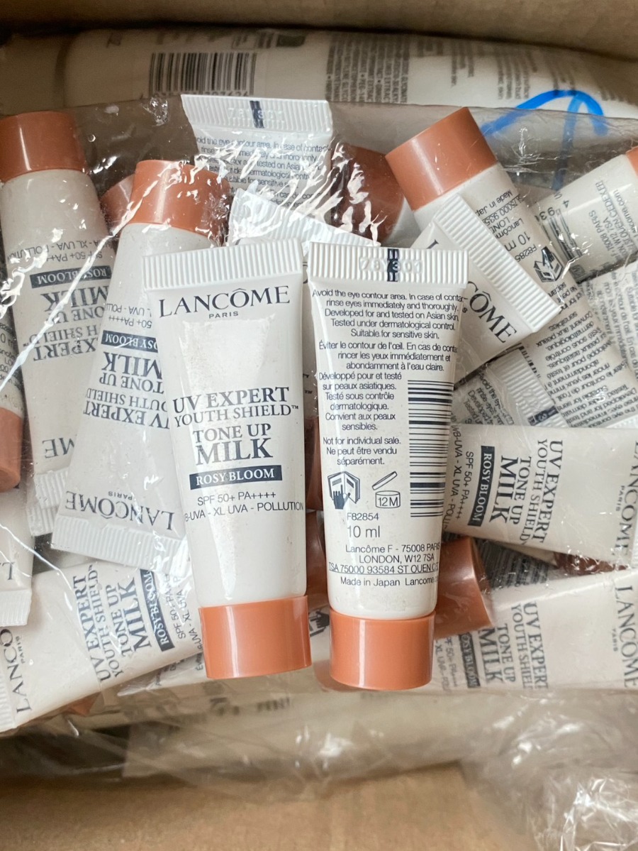 Lancome UV Expert Youth Shield Tone Up Milk SPF 50+ PA++++ ขนาด 10ml. #Rosy Bloom