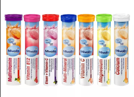 Das gesunde Plus - วิตามินเม็ดฟู่ละลายน้ำ จากประเทศเยอรมัน (1หลอด/บรรจุ20เม็ด)