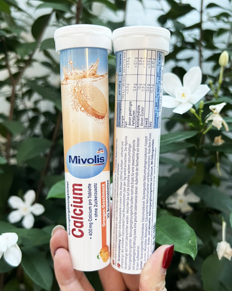 Das gesunde Plus - วิตามินเม็ดฟู่ละลายน้ำ จากประเทศเยอรมัน (1หลอด/บรรจุ20เม็ด)