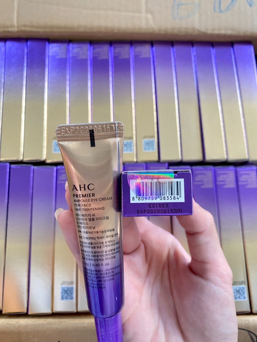 AHC Premier Ampoule Eye Cream for Face Line Tightening 12ml.