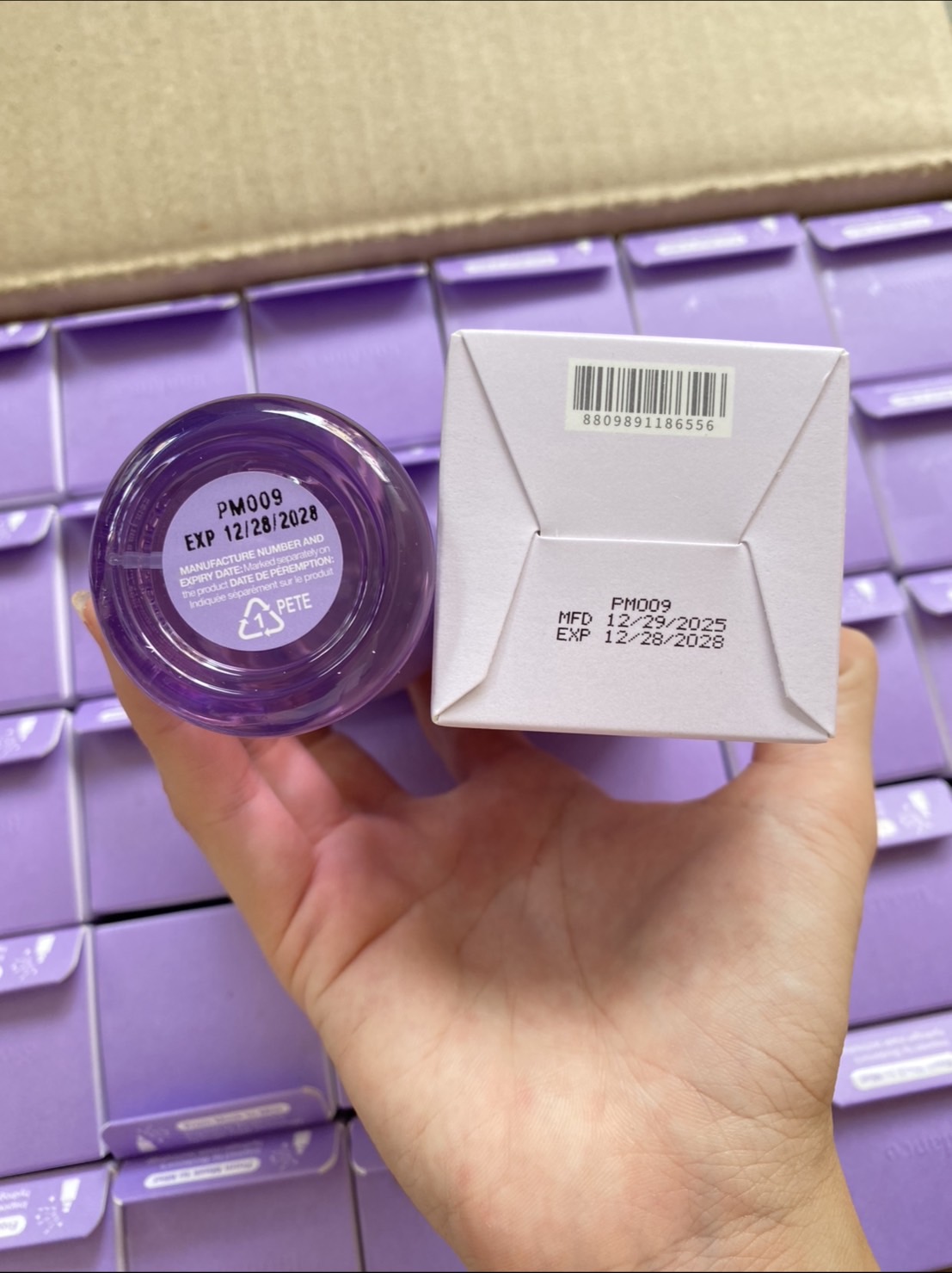 สเปรย์ ม่วง Biodance Caviar PDRN Jelly Serum Mist 50m