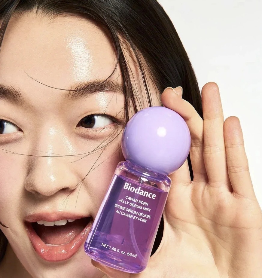 สเปรย์ ม่วง Biodance Caviar PDRN Jelly Serum Mist 50m