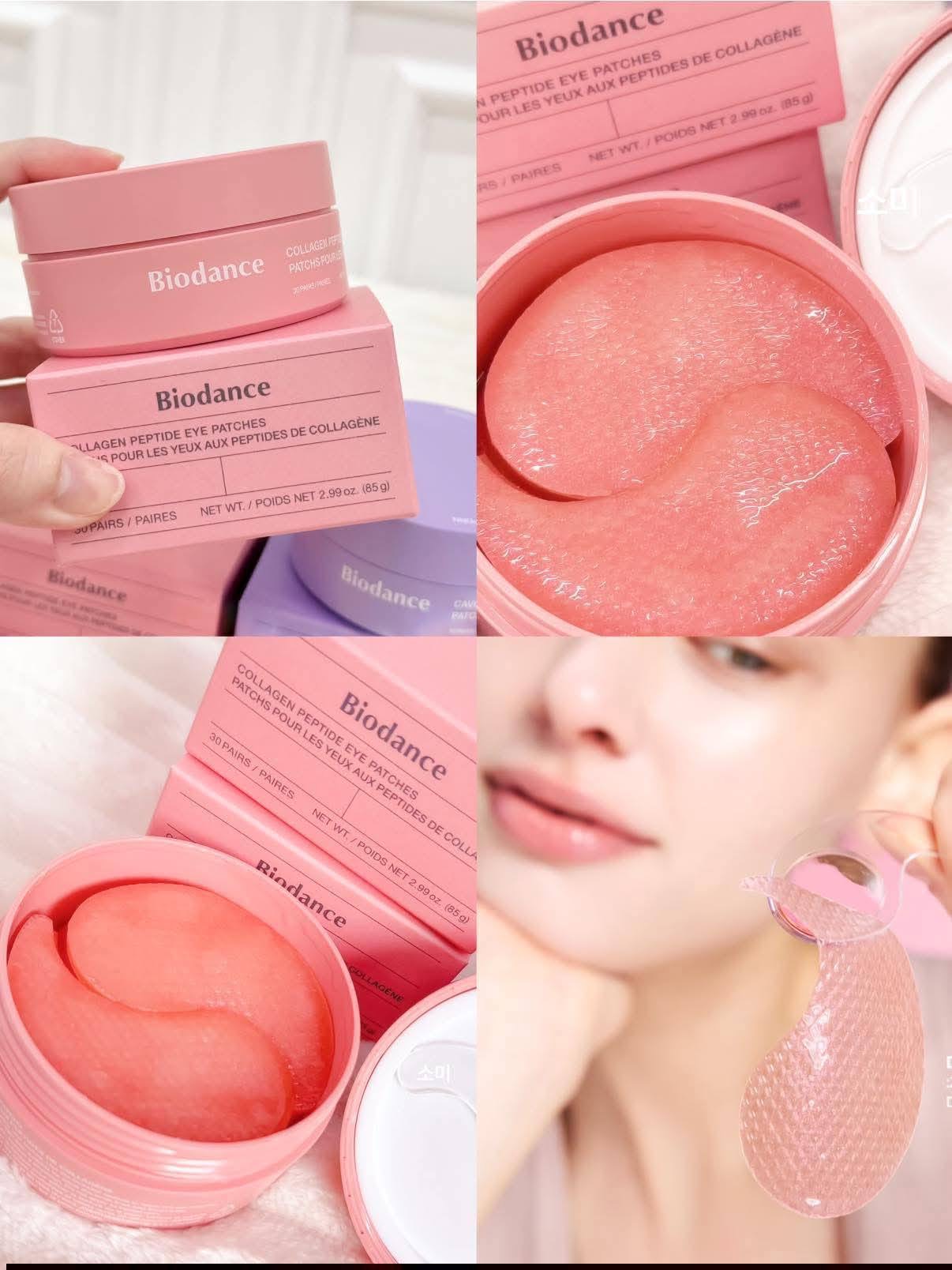อายชมพู Biodance Collagen Peptide Eye Patches (30คู่)