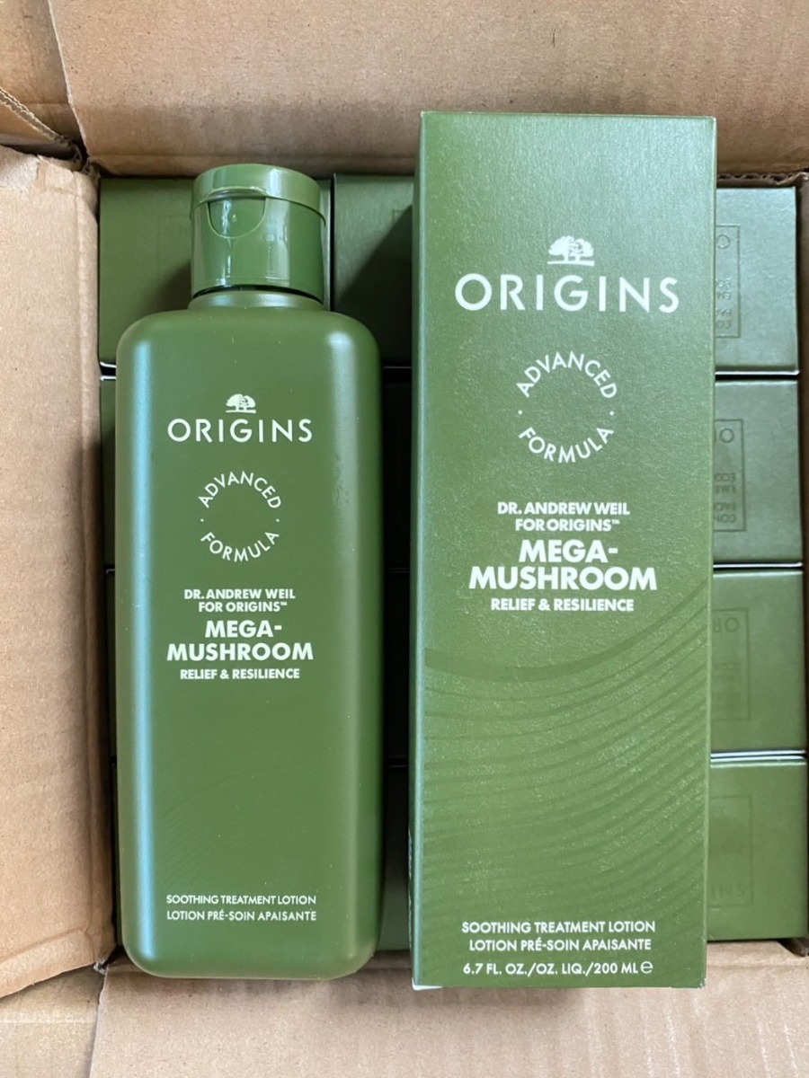 Origins Dr.Andrew Mega-Mushroom Relief & Resilience Soothing Treatment Lotion 200ml.