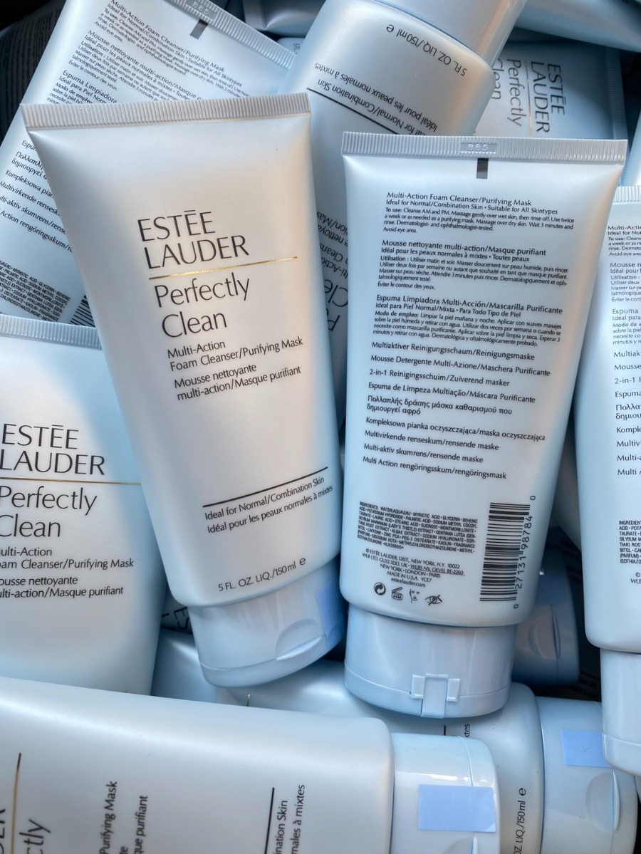 NoBox ไม่มีกล่อง - Estee Lauder Perfectly Clean Multi-Action Foam Cleanser/Purifying Mask 150ml. (เคาเตอร์ 1,950฿)