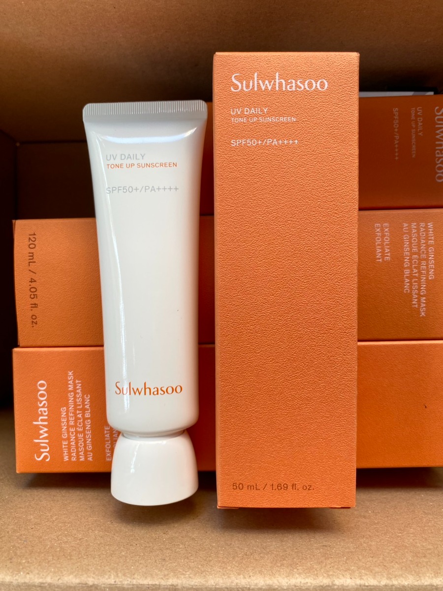 Sulwhasoo UV Daily Tone Up SPF 50+/PA++++ 50ml (เคาเตอร์ 2,700฿)