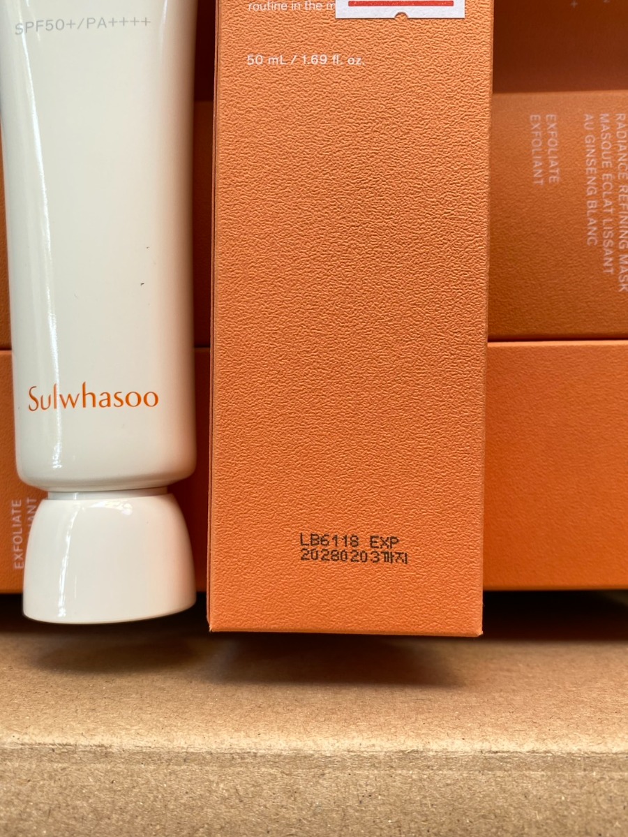 Sulwhasoo UV Daily Tone Up SPF 50+/PA++++ 50ml (เคาเตอร์ 2,700฿)