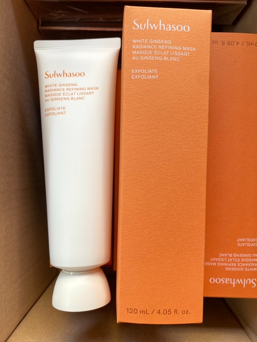 Sulwhasoo White Ginseng Radiance Refining Mask 120ml.  (เคาเตอร์ 2,200฿)