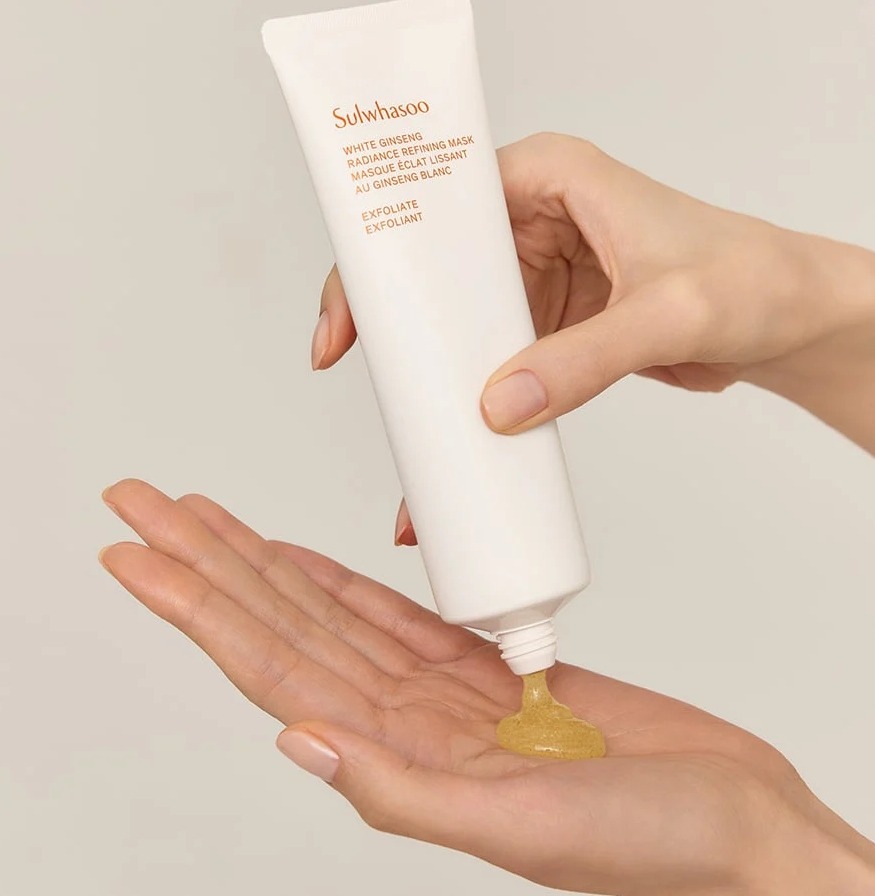 Sulwhasoo White Ginseng Radiance Refining Mask 120ml.  (เคาเตอร์ 2,200฿)
