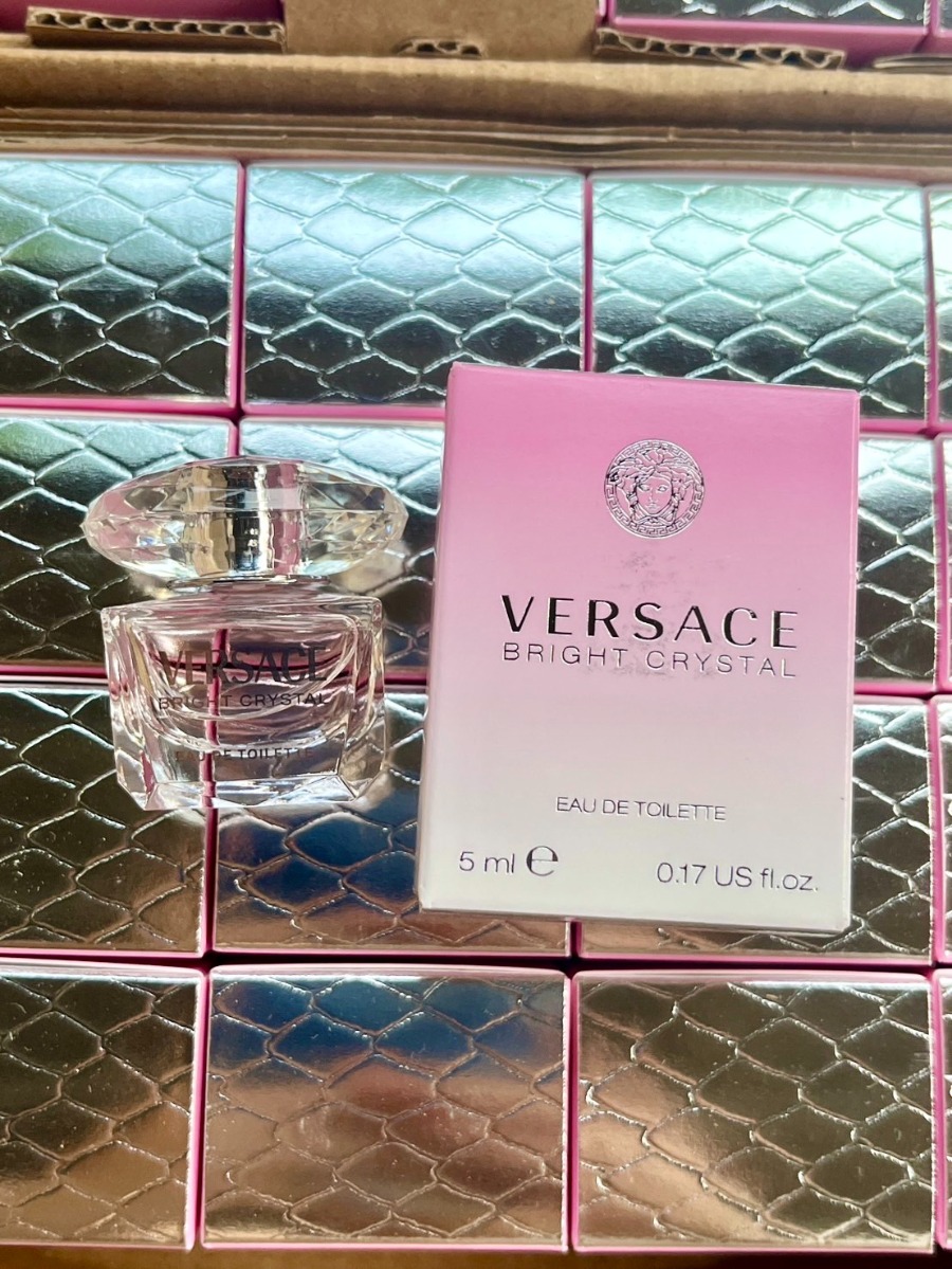 น้ำหอมจิ๋ว แบบแต้ม Versace Bright Crystal EDT 5ml.