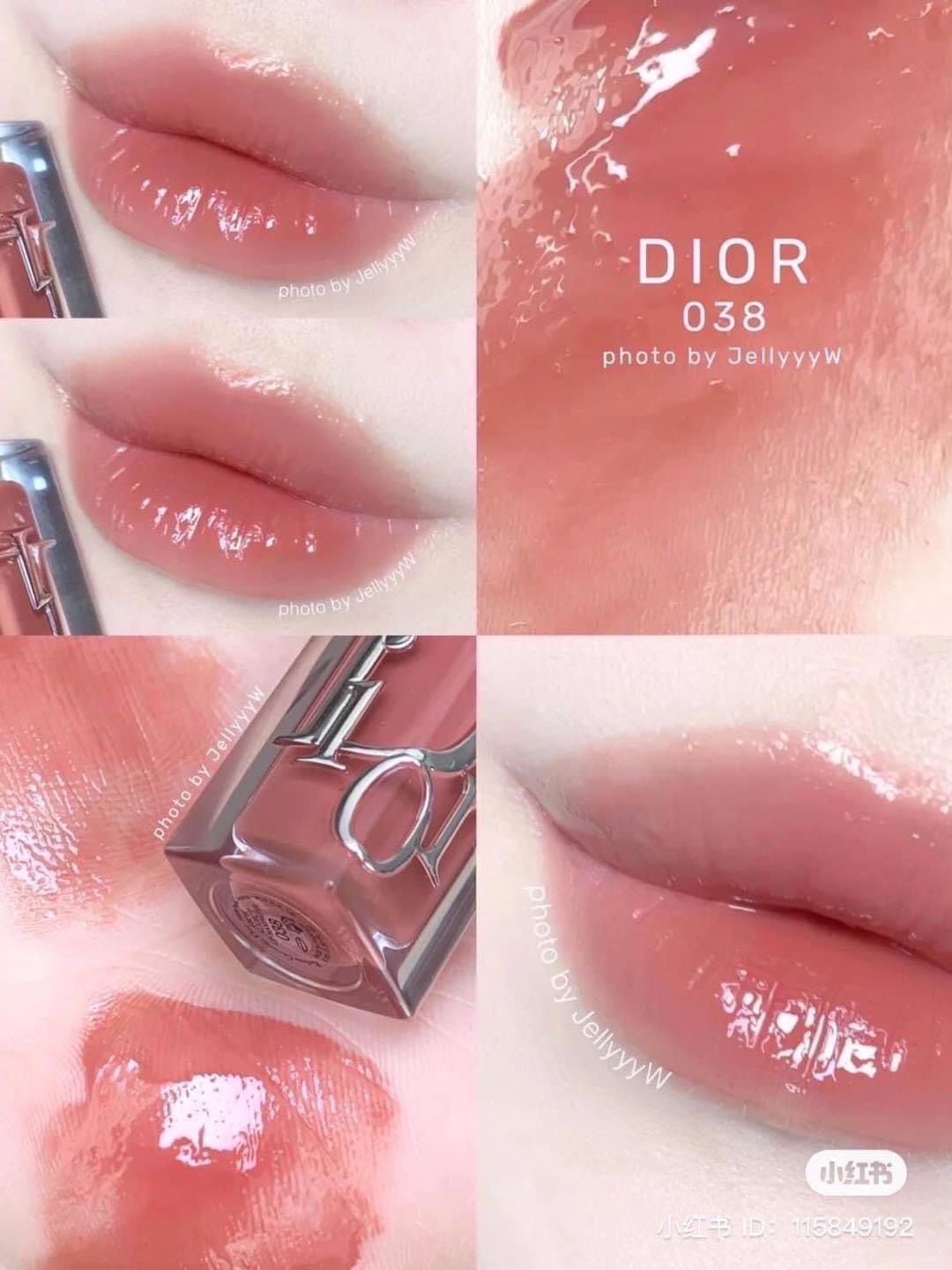 กลอส จิ๋ว Dior Lip Maximizer ขนาด 2ml. 038 Rose Nude