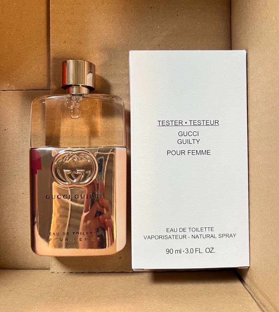 ทอง Guilty Pour Femme Eau de Toilette for Women 90ml. (เคาเตอร์ 6,290฿)