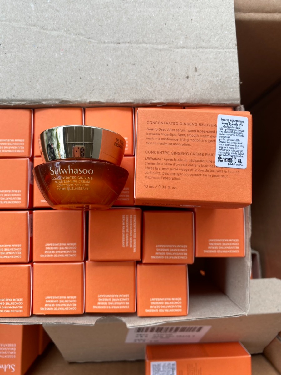 Sulwhasoo Concentrated Ginseng Rejuvenating Cream 10ml.