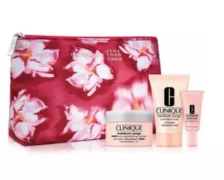 Clinique x Jonathan Cohen (4pcs.) Bright and Glow Kit Moisture Surge Travel Size Set