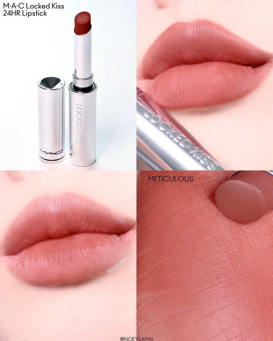 MAC Locked Kiss 24HR Lipstick 1.8g. #67 Meticulous (เคาเตอร์ 1,400฿)