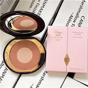 Charlotte Tilbury Cheek To Chic Swish & Glow Blusher 8g. #Pillow Talk (เคาเตอร์ 2,000฿)
