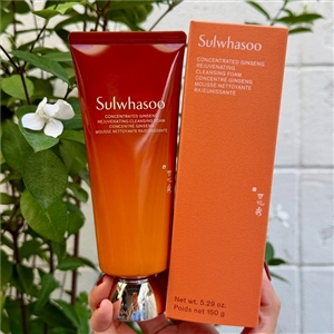Sulwhasoo Concentrated Ginseng Rejuvenating Cleansing Foam 150g. (เคาเตอร์ 1,890฿)