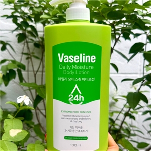 Vaseline Body Lotion ขนาด 1000ml. #Daily Moisture (เขียว)