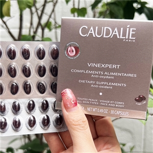 Caudalie Vinexpert Dietary Anti-Oxidant Grape Seed (บรรจุ 30 แคปซูล)