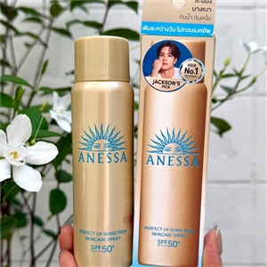 แบบกล่องสเปรย์ Shiseido Anessa Perfect UV Spray Sunscreen SPF50+ PA++++ ปริมาณ 60g.