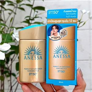 ขวด/ทอง Shiseido Anessa Perfect UV Sunscreen Skincare Milk N SPF50+ PA++++ 60ml.