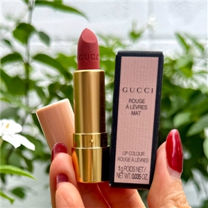 (ขนาด.มินิ Mini 1g.) - Gucci Rouge A Levres Mat Lip Colour #208 They Met in Argentina