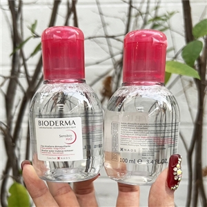ชมพู Bioderma Sensibio H2O 100ml.